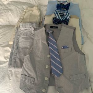 IZOD 4 piece vest set and extras